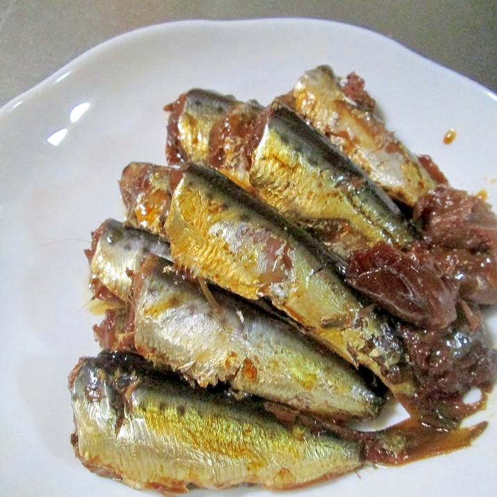 圧力鍋で骨まで食べれるイワシの梅煮